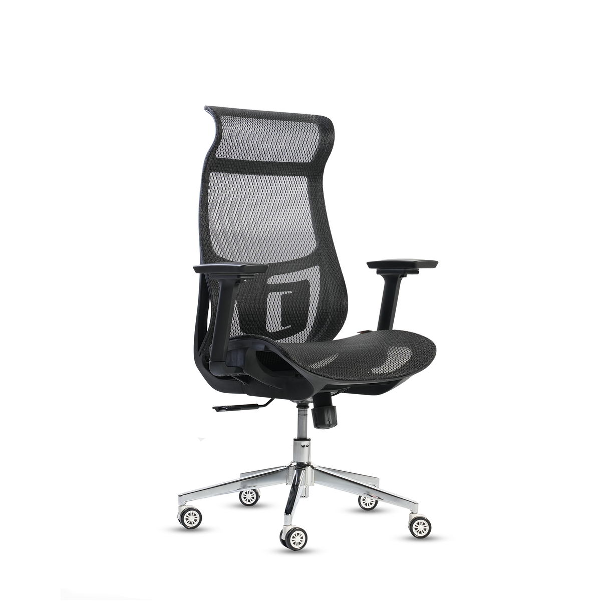Black Velvet Swivel Medical Chair