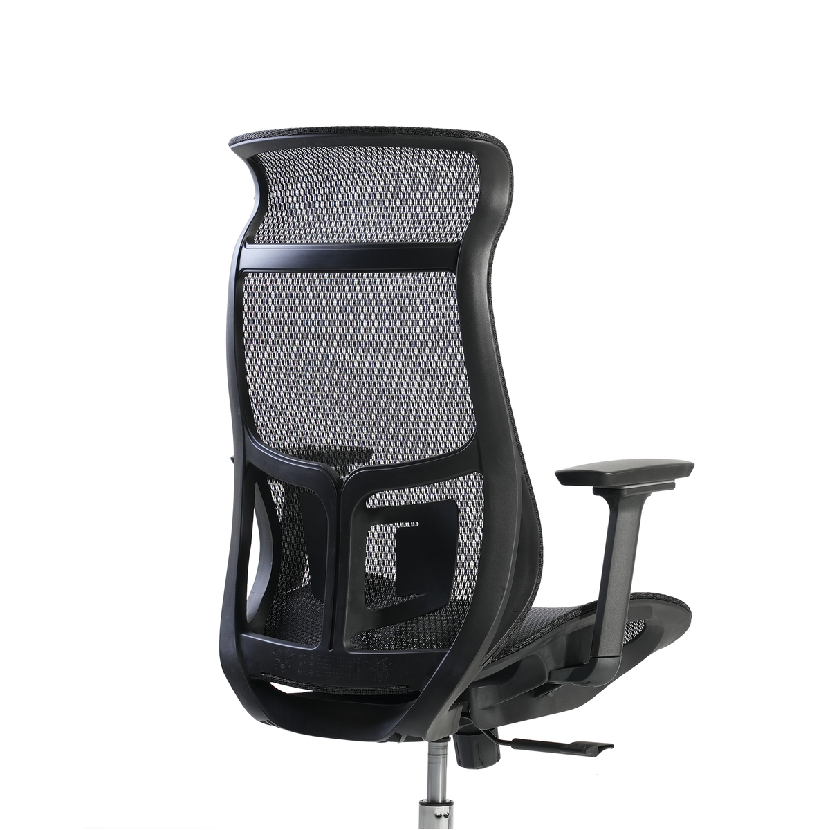 Black Velvet Swivel Medical Chair