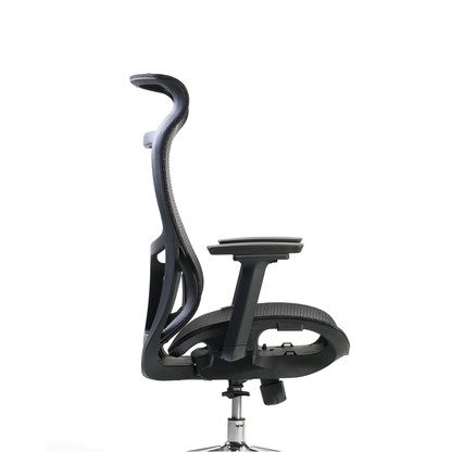 Black Velvet Swivel Medical Chair